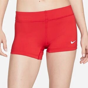 Nike Performance Red Spandex Shorts